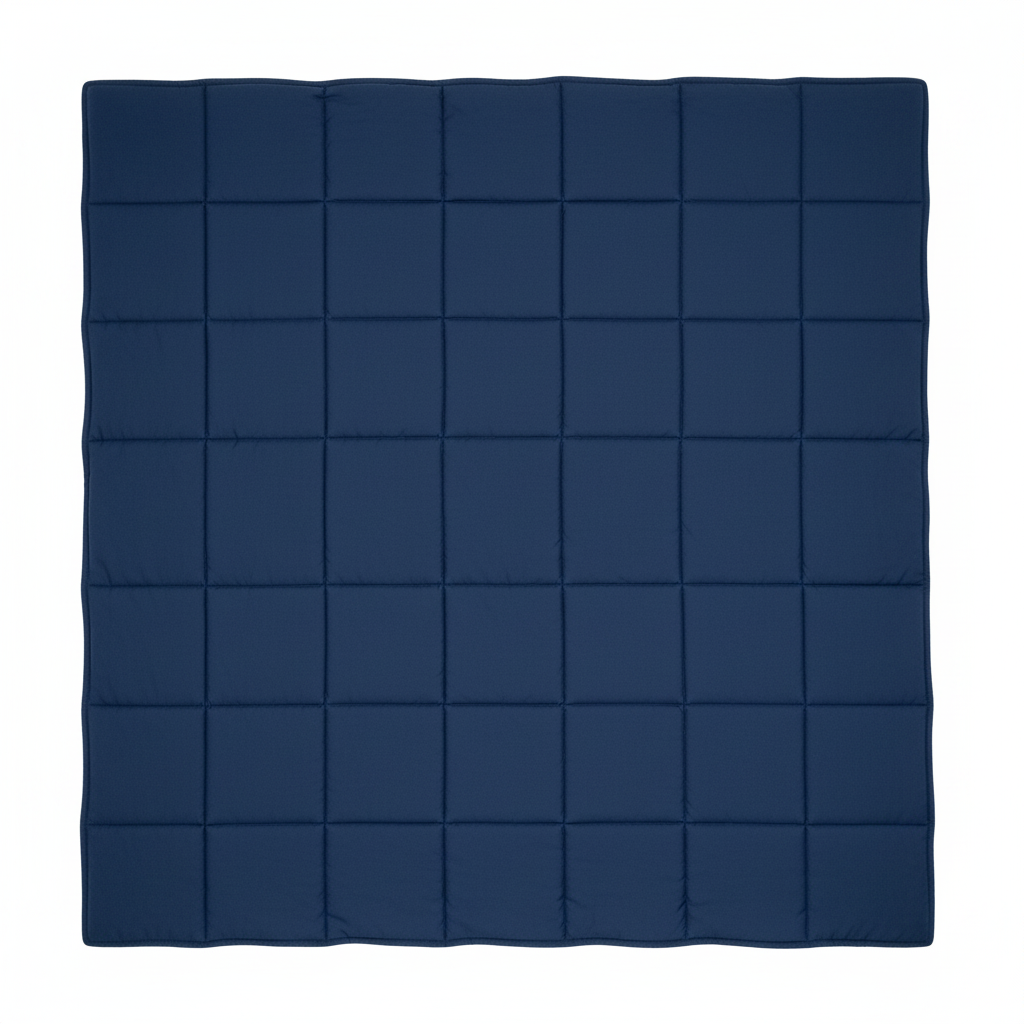 Couverture Lestée 5 kg bleue