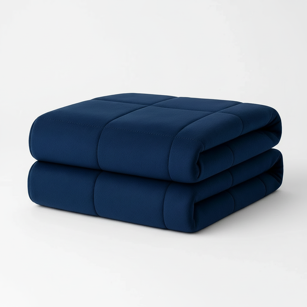 Couverture Lestée 5 kg bleue